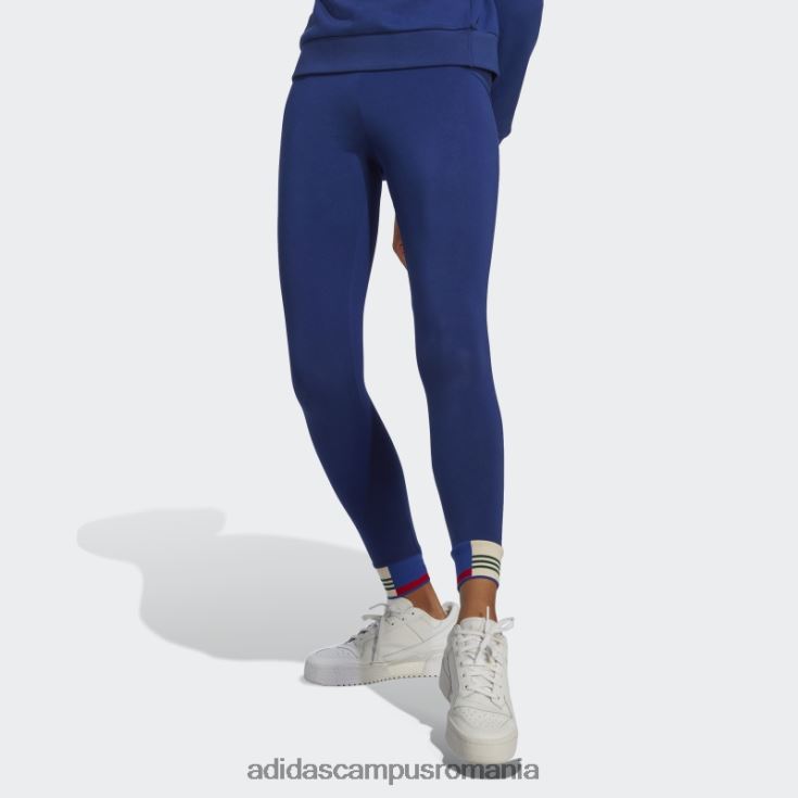 adidas campus romania jambiere cu manșetă cu nervuri albastre victorie femei albastru victorie J266N223524