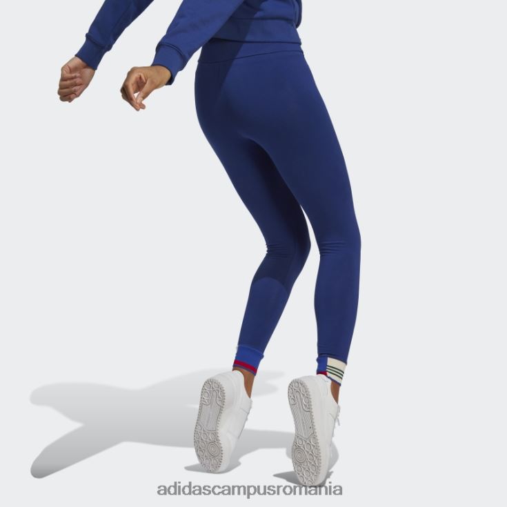 adidas campus romania jambiere cu manșetă cu nervuri albastre victorie femei albastru victorie J266N223524