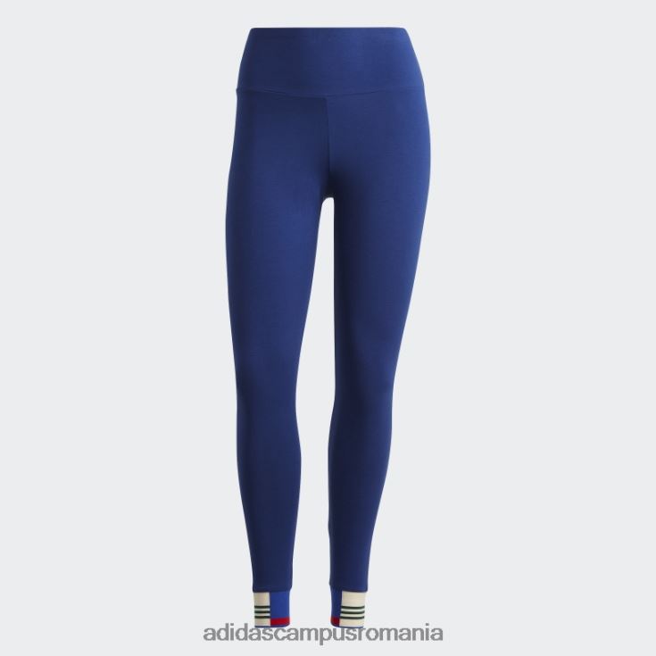 adidas campus romania jambiere cu manșetă cu nervuri albastre victorie femei albastru victorie J266N223524