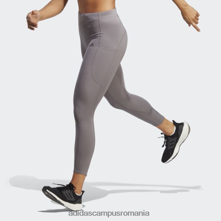 adidas campus romania jambiere de alergare fastimpact 7/8 trace gri femei urmă gri J266N223468