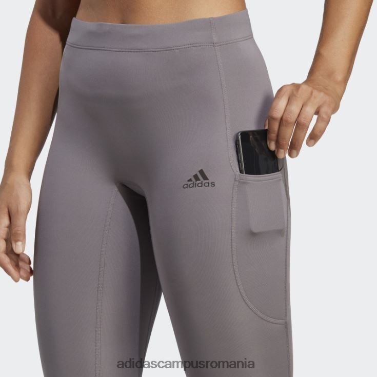 adidas campus romania jambiere de alergare fastimpact 7/8 trace gri femei urmă gri J266N223468