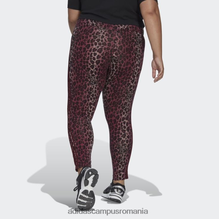adidas campus romania jambiere maro 7/8 (plus mărime) femei maro/multicolor J266N223249