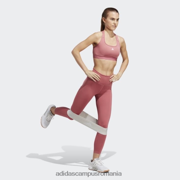 adidas campus romania jambiere roz optime training 7/8 femei roz J266N223416