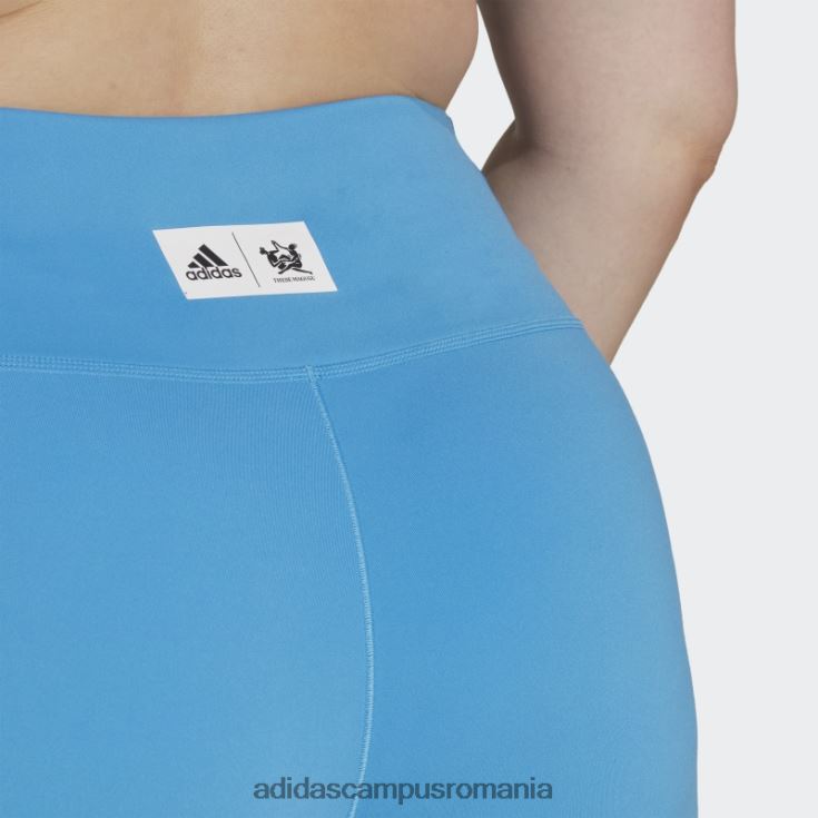 adidas campus romania jambiere studio albastru thebe magugu 7/8 (mărime plus) femei albastru J266N223230