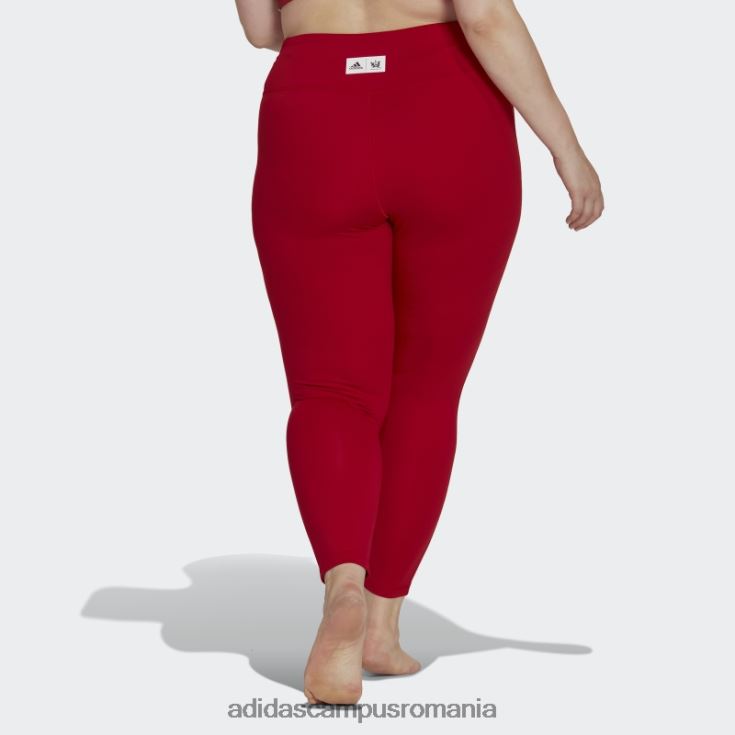 adidas campus romania jambiere studio roșii thebe magugu 7/8 (mărime plus) femei roșu J266N223266