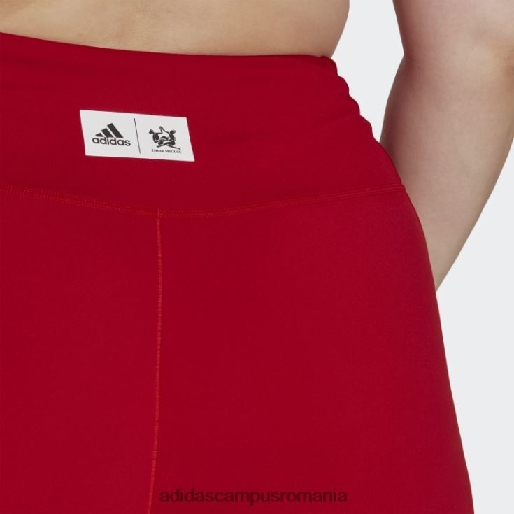 adidas campus romania jambiere studio roșii thebe magugu 7/8 (mărime plus) femei roșu J266N223266