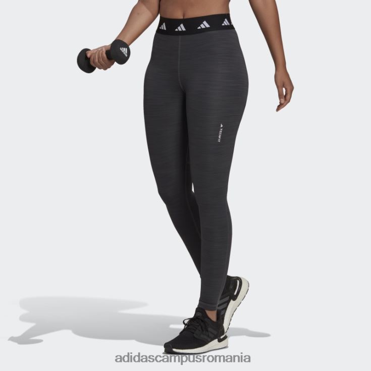 adidas campus romania jambiere techfit period proof 7/8 gri închis, negru femei gri închis negru/negru J266N223485