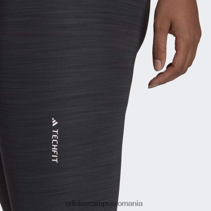 adidas campus romania jambiere techfit period proof 7/8 gri închis, negru femei gri închis negru/negru J266N223485