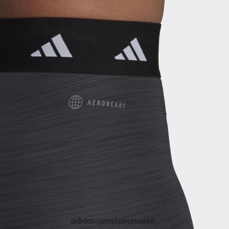 adidas campus romania jambiere techfit period proof 7/8 gri închis, negru femei gri închis negru/negru J266N223485