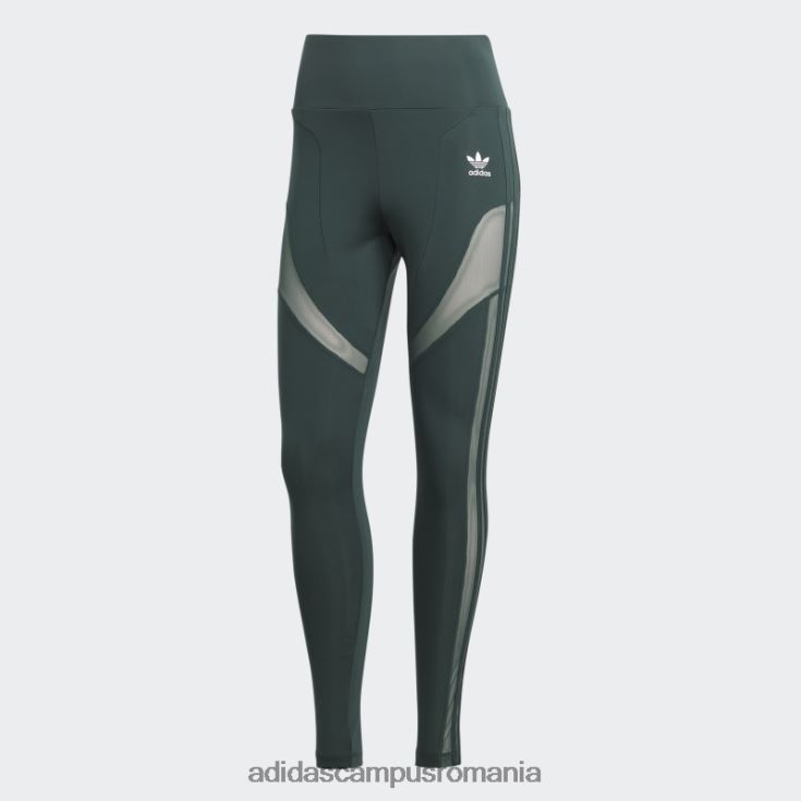 adidas campus romania jambiere trifoil adicolor verde mineral femei verde mineral J266N223488