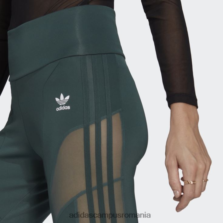 adidas campus romania jambiere trifoil adicolor verde mineral femei verde mineral J266N223488