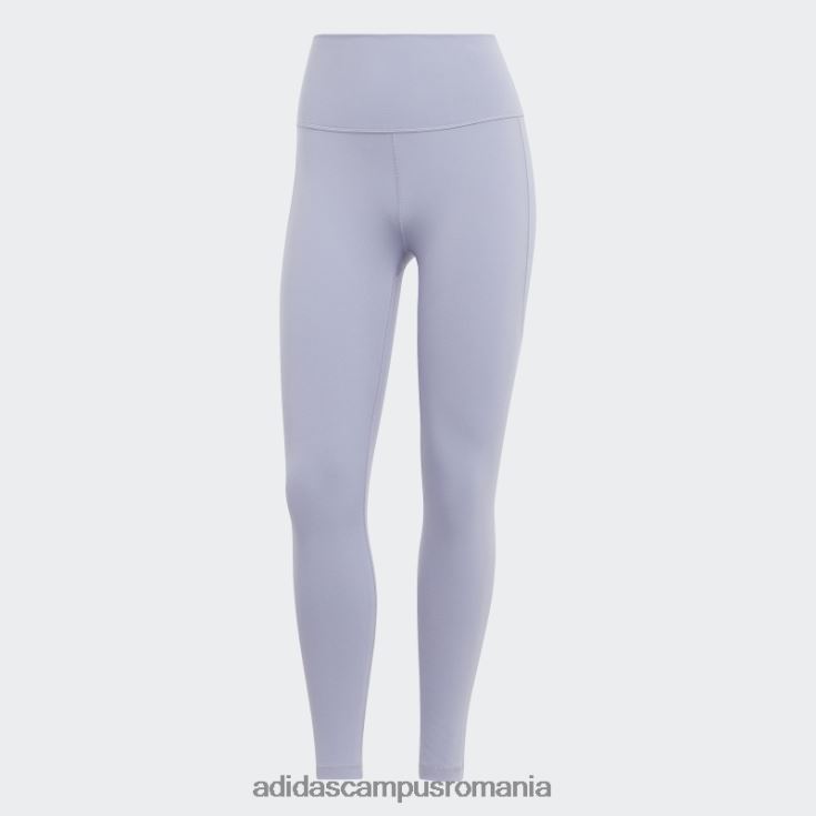 adidas campus romania leggings yoga studio violet argintiu 7/8 femei violet argintiu J266N223513