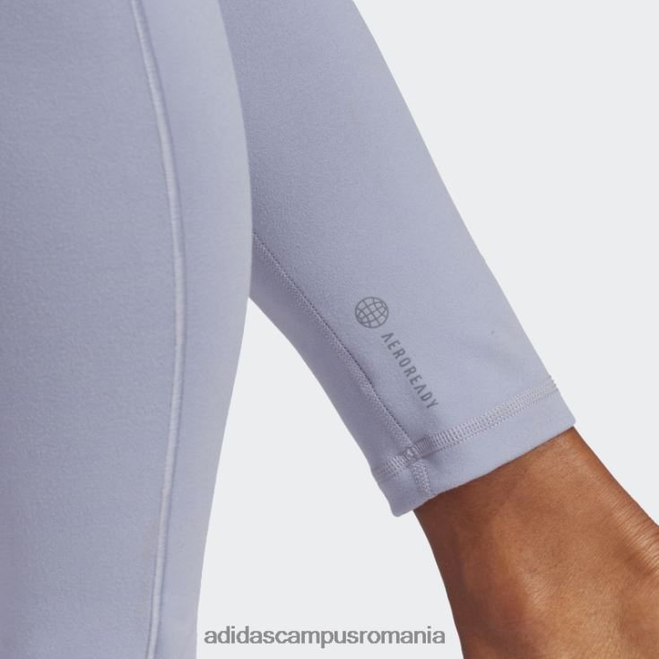 adidas campus romania leggings yoga studio violet argintiu 7/8 femei violet argintiu J266N223513
