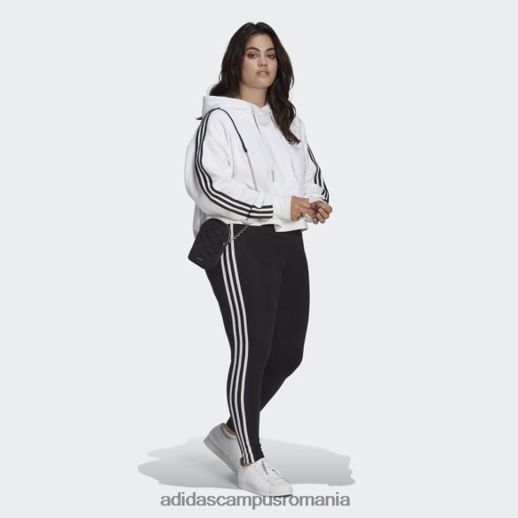 adidas campus romania negru adicolor classics jambiere 3 dungi (plus marime) adidas femei negru J266N223247