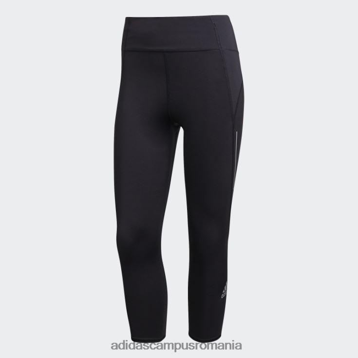 adidas campus romania negru deține jambiere de alergare 3/4 femei negru J266N223470