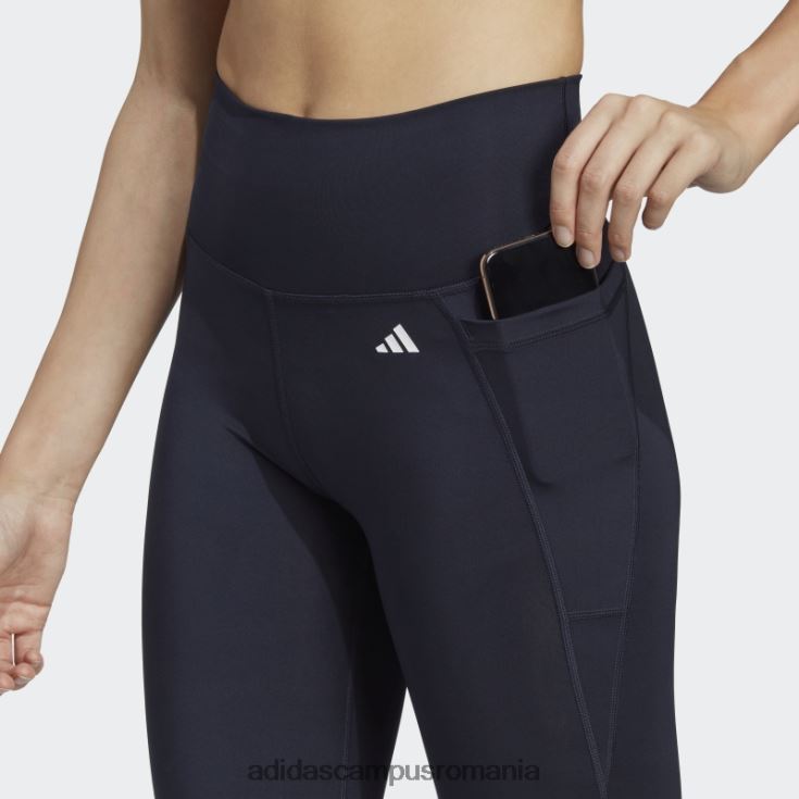 adidas campus romania optime stash buzunar cu talie înaltă 7/8 jambiere cerneală femei cerneală J266N223402