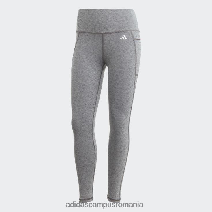 adidas campus romania optime stash buzunar cu talie înaltă jambiere 7/8 gri închis, negru femei erica gri închis J266N223401