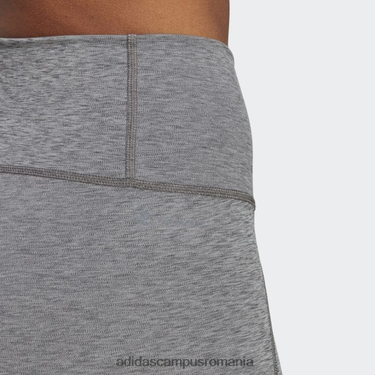 adidas campus romania optime stash buzunar cu talie înaltă jambiere 7/8 gri închis, negru femei erica gri închis J266N223401