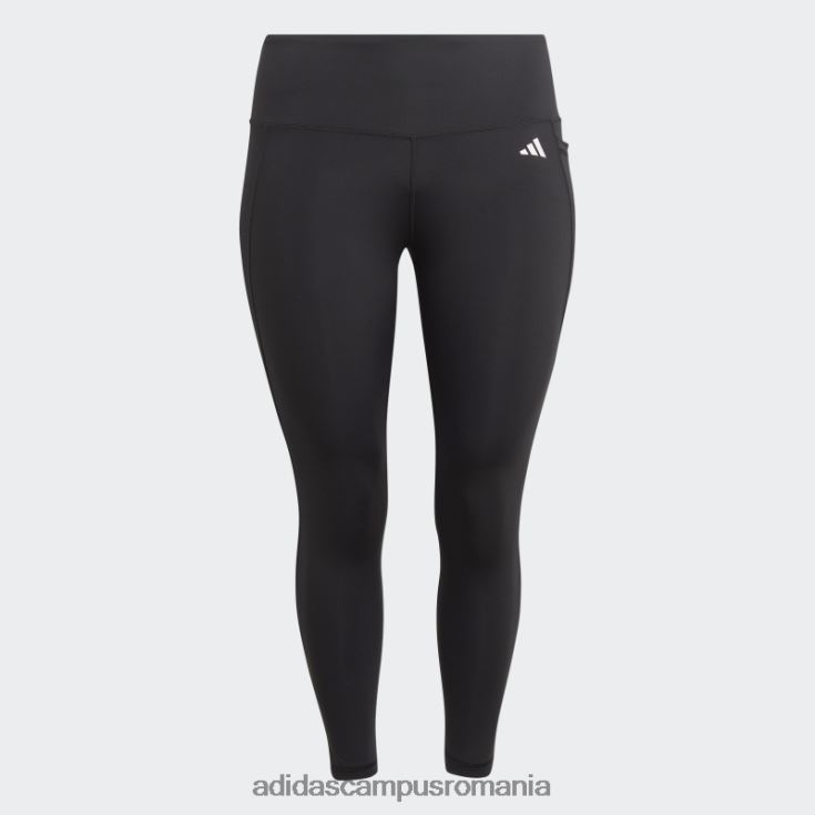 adidas campus romania optime stash pocket training 7/8 jambiere (plus mărime) negru femei negru J266N223246