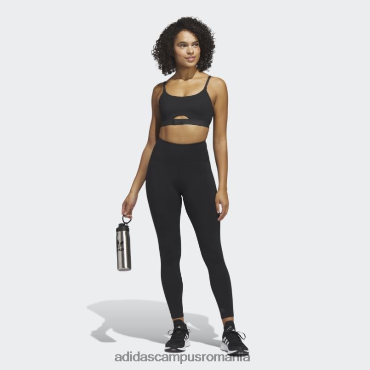 adidas campus romania optime training luxe 7/8 jambiere black fashion femei negru J266N223532