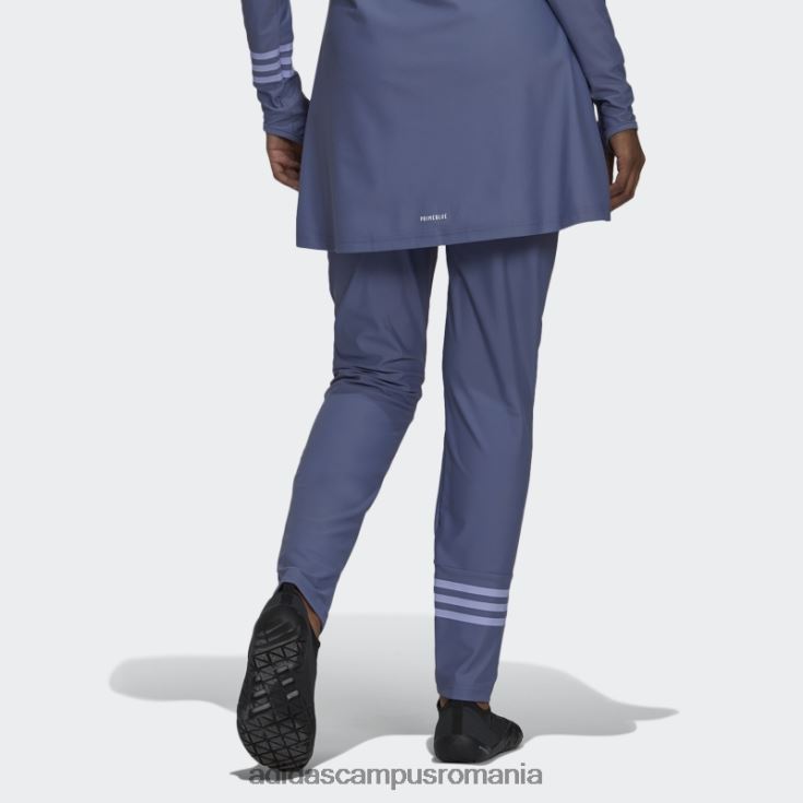 adidas campus romania pantaloni de baie orbit violet 3 dungi adidas femei orbită ton violet/violet J266N223523
