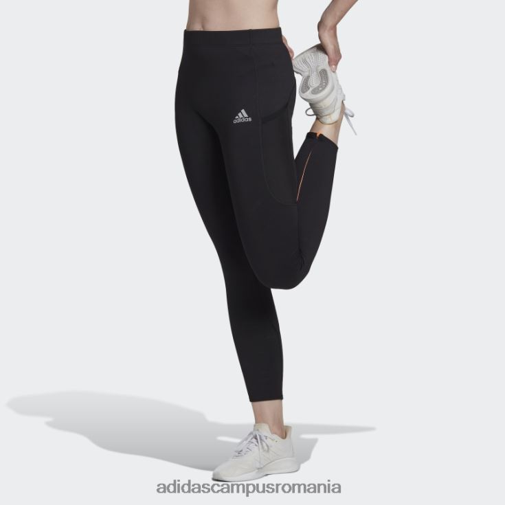 adidas campus romania rapid impact cold.rdy iarna alergare lungi jambiere negre femei negru J266N223474