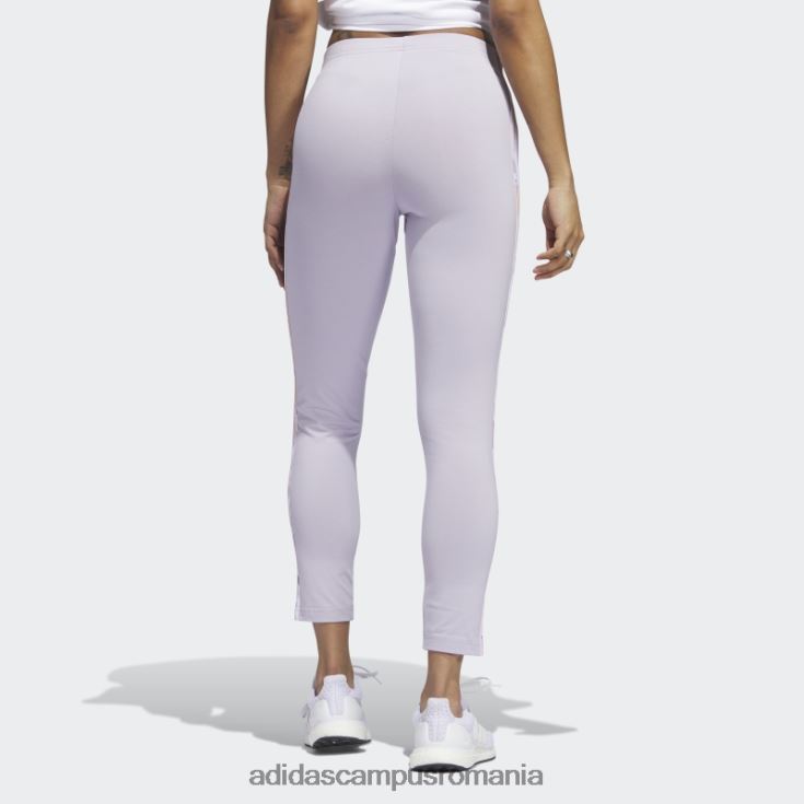 adidas campus romania silver dawn essentials jambiere din jerseu cu 3 dungi cu talie înaltă femei zori argintii/multicolor/alb J266N223458