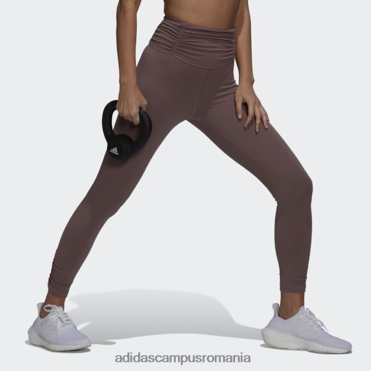 adidas campus romania studio de yoga adunat jambiere 7/8 violet femei Violet J266N223497