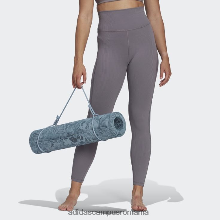adidas campus romania trace grey yoga studio lux wind leggings cu talie super-înaltă femei urmă gri J266N223482