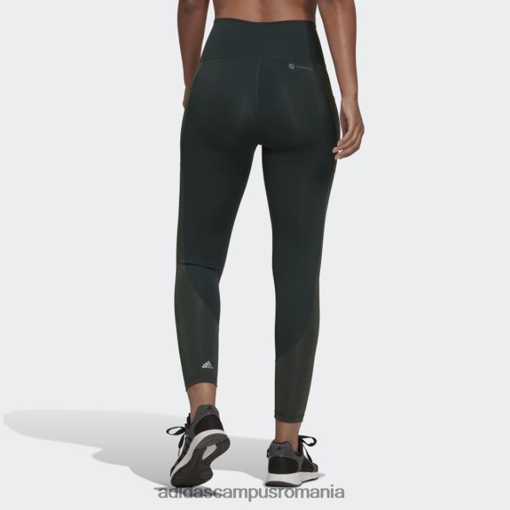 adidas campus romania verde optime training leggings strălucitori pe toată lungimea adidas femei verde J266N223463