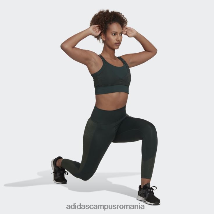 adidas campus romania verde optime training leggings strălucitori pe toată lungimea adidas femei verde J266N223463