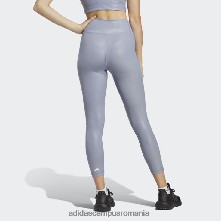 adidas campus romania violet argintiu optime training shine 7/8 jambiere femei violet argintiu J266N223404