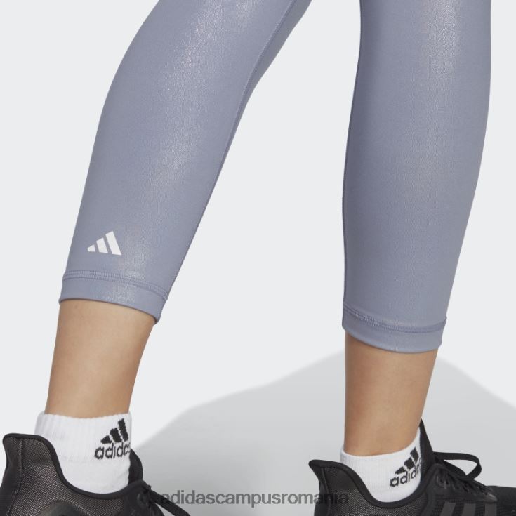 adidas campus romania violet argintiu optime training shine 7/8 jambiere femei violet argintiu J266N223404