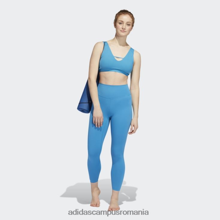 adidas campus romania yoga luxe studio 7/8 jambiere craft blue hot femei craft blue J266N223510
