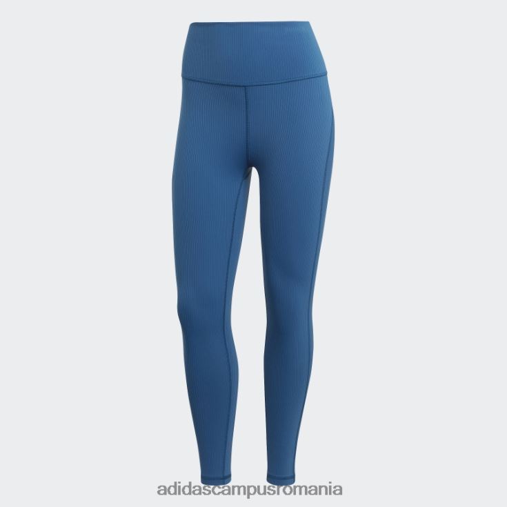 adidas campus romania yoga studio lux de vânt cu talie super-înaltă coasta jambiere adidas marine femei marin J266N223466