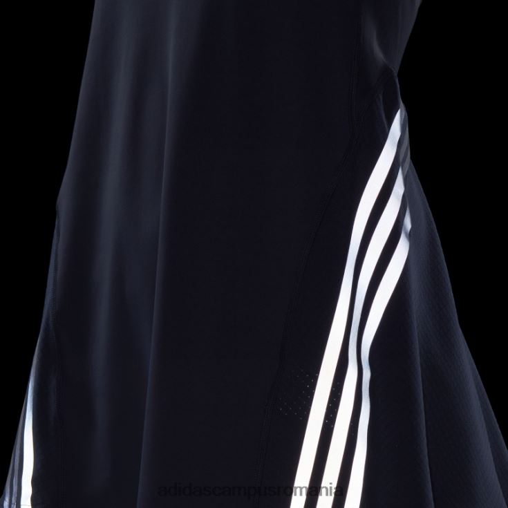 adidas campus romania ink run icon rochie cu 3 dungi femei cerneală J266N224149