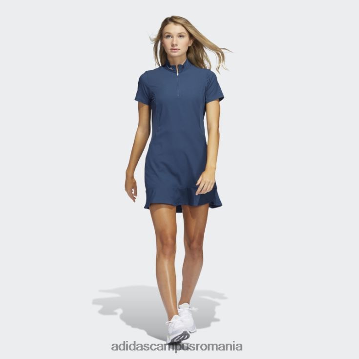 adidas campus romania rochie cu volane bleumarin femei marina J266N224167