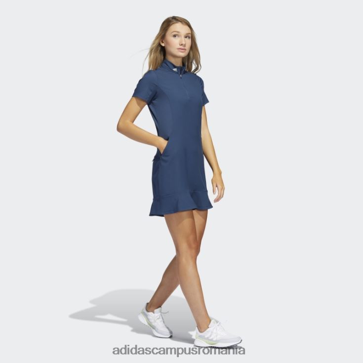 adidas campus romania rochie cu volane bleumarin femei marina J266N224167