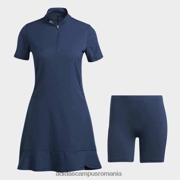 adidas campus romania rochie cu volane bleumarin femei marina J266N224167