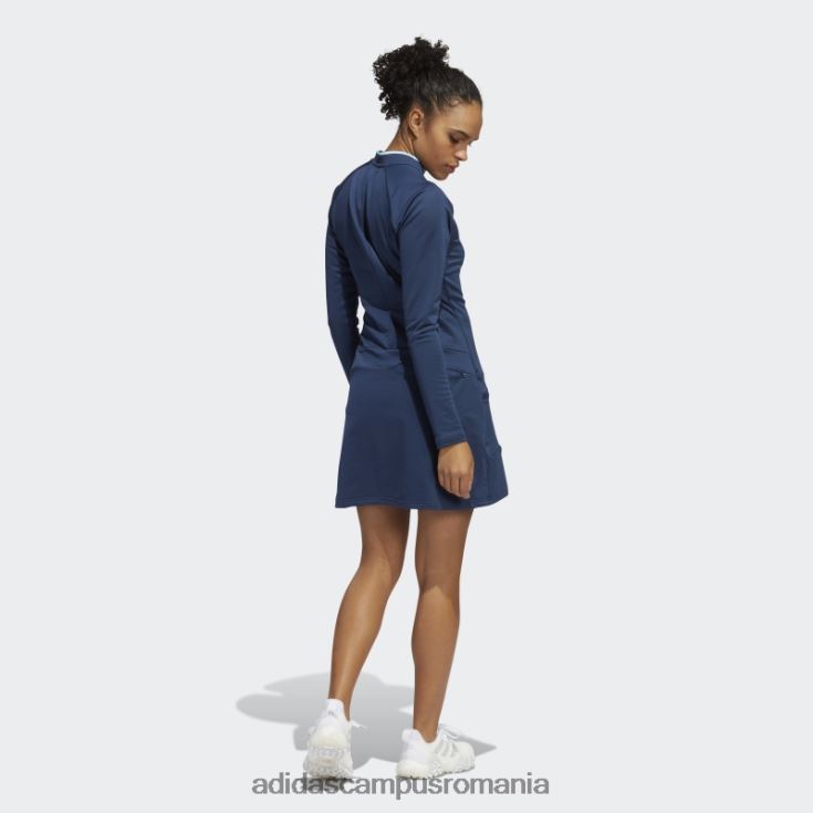 adidas campus romania rochie de golf din tricot urzeală bleumarin femei marina J266N224157