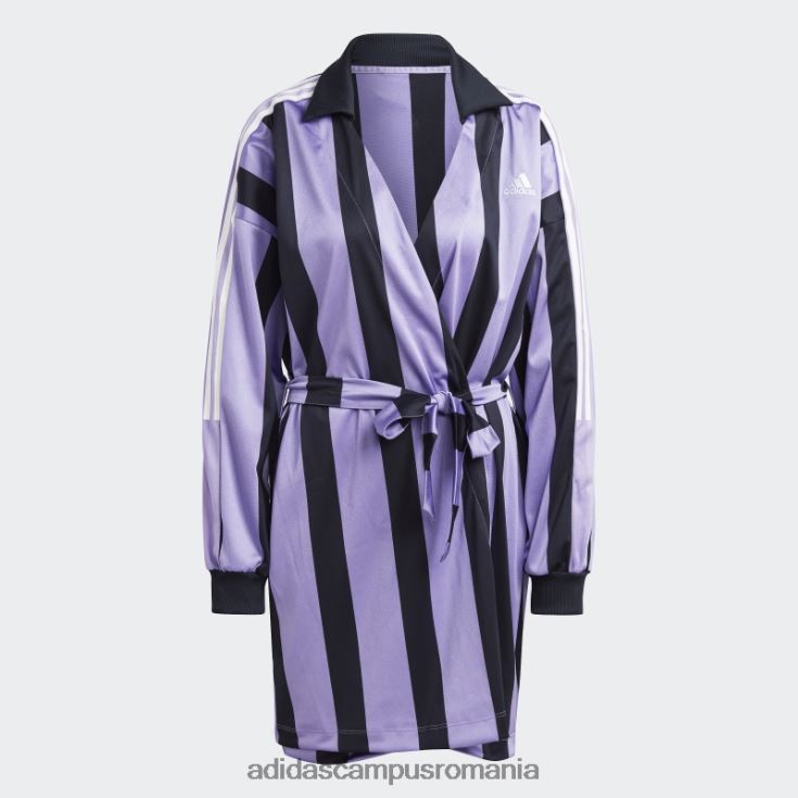 adidas campus romania rochie din jerse jacquard violet adidas femei violet/cerneală/alb J266N224159