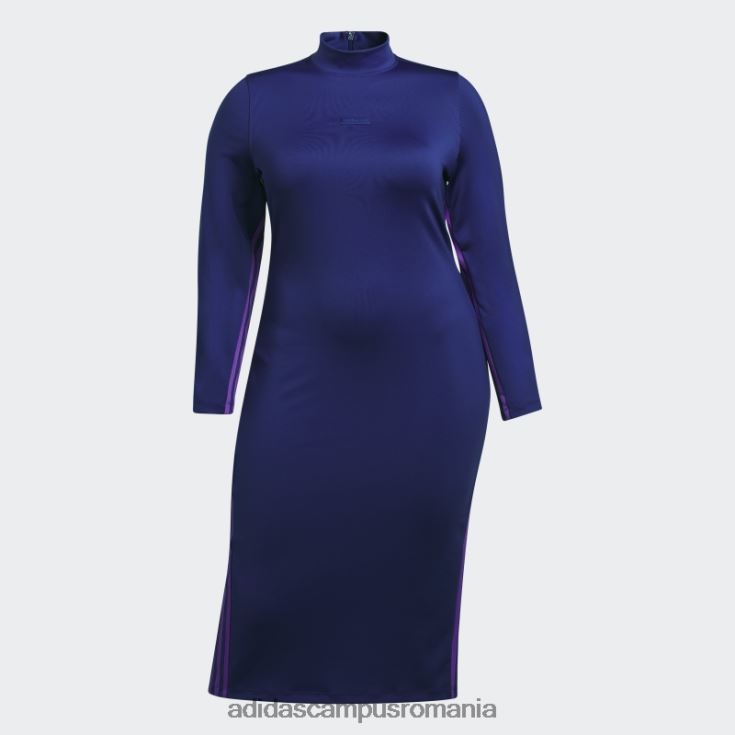 adidas campus romania rochie spandex (plus marime) indigo femei indigo J266N223264