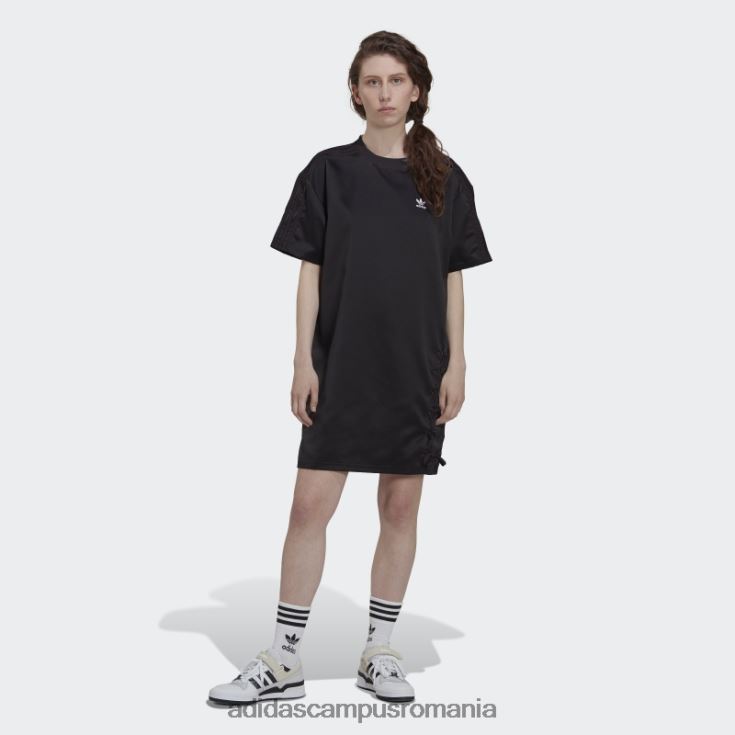 adidas campus romania rochie tee dantelata mereu originala neagra femei negru J266N224151