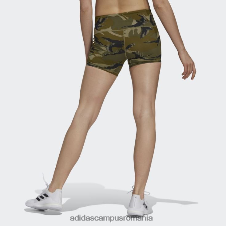 adidas campus romania Colanți scurti adidas de 4 inci camo verde orbit femei orbita verde/negru/alb J266N223631
