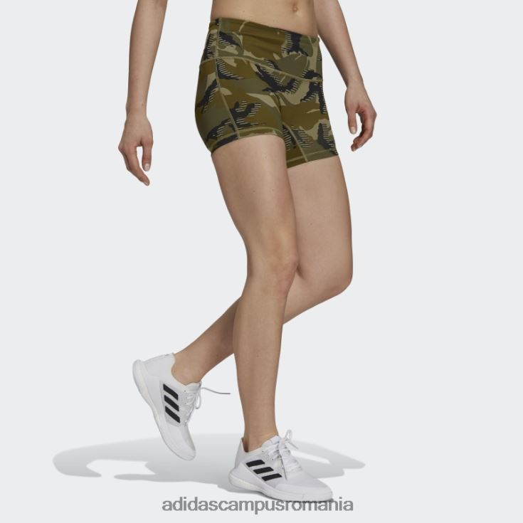 adidas campus romania Colanți scurti adidas de 4 inci camo verde orbit femei orbita verde/negru/alb J266N223631