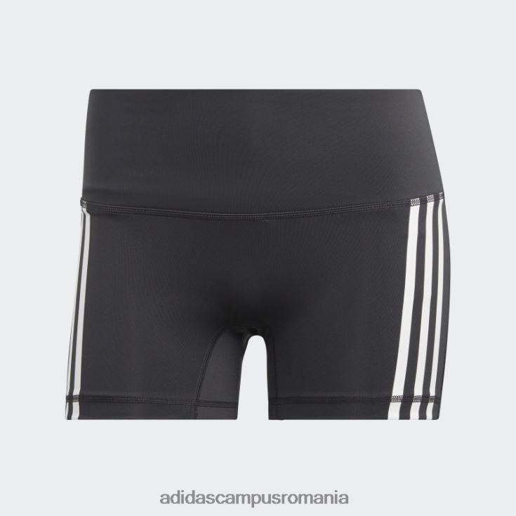 adidas campus romania Jambiere scurte cu 3 dungi adidas negru femei alb negru J266N223628