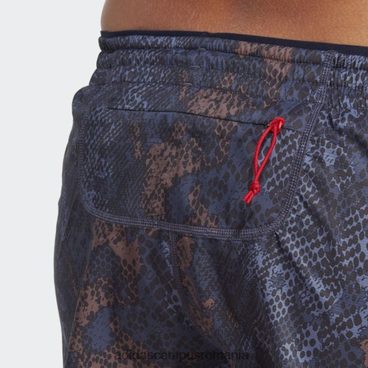 adidas campus romania alergă rapid pantaloni scurți 2 în 1 negri femei cerneala neagra J266N223611