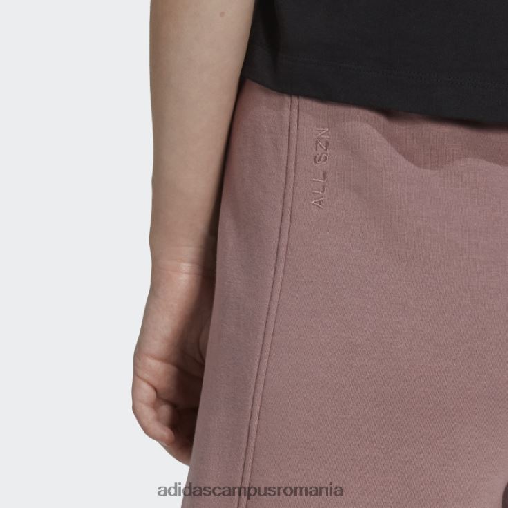adidas campus romania all szn fleece pantaloni scurți violet adidas femei Violet J266N223604