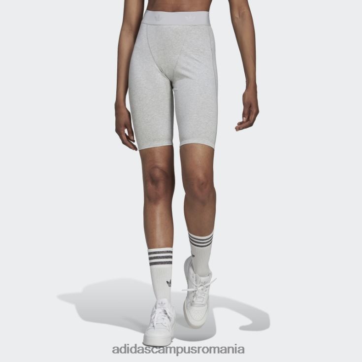 adidas campus romania biciclete loungewear jambiere gri deschis heather femei erica gri deschis J266N223666