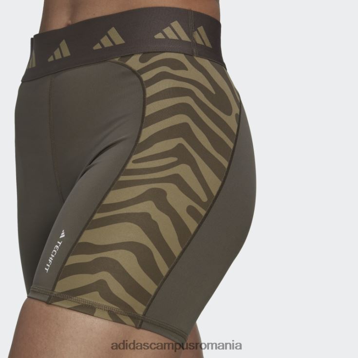 adidas campus romania branch hyperglam techfit zebra jambiere scurte cu talie înaltă adidas femei ramură J266N223541